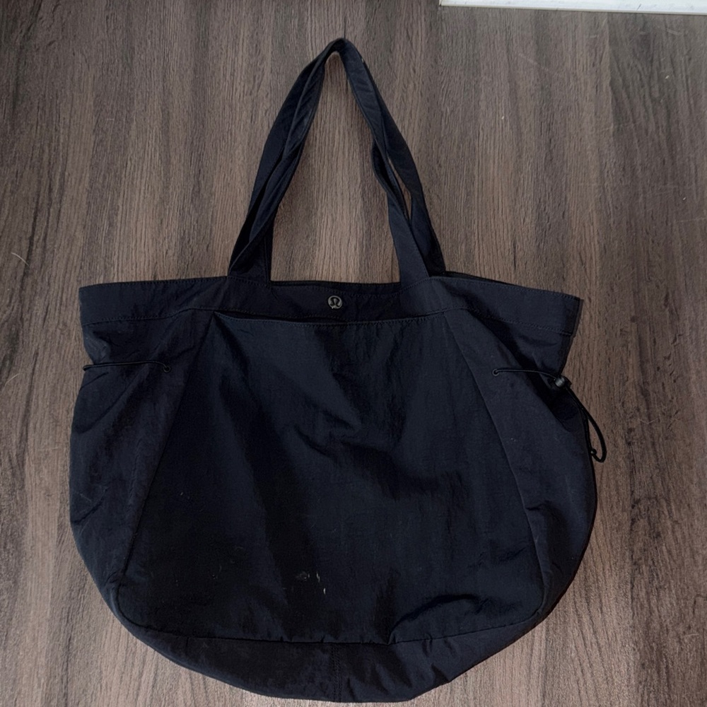 Lululemon Nylon Black Tote Bag